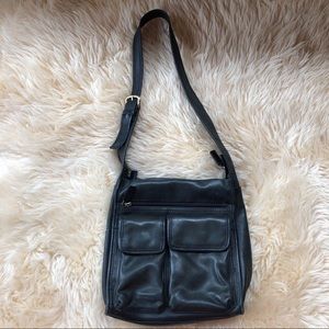 Vintage Leather Fossil Purse // handbag